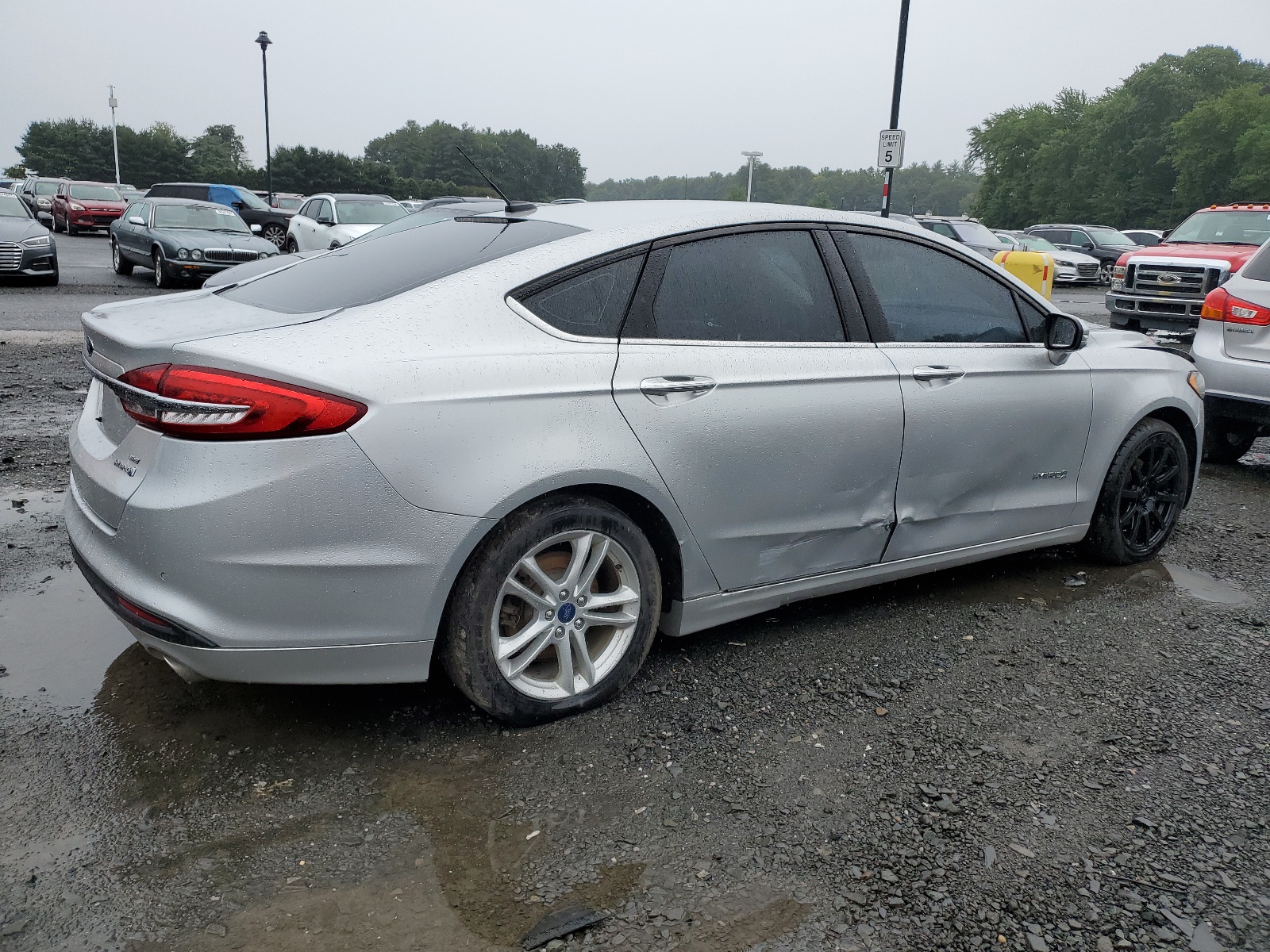 2018 Ford Fusion Se Hybrid vin: 3FA6P0LU7JR125864