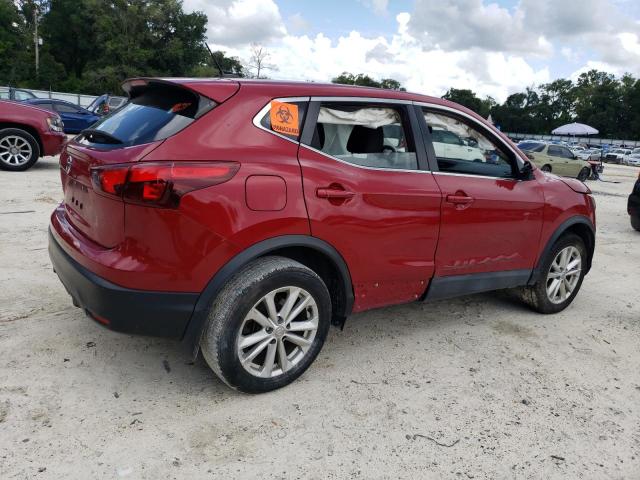  NISSAN ROGUE 2017 Czerwony