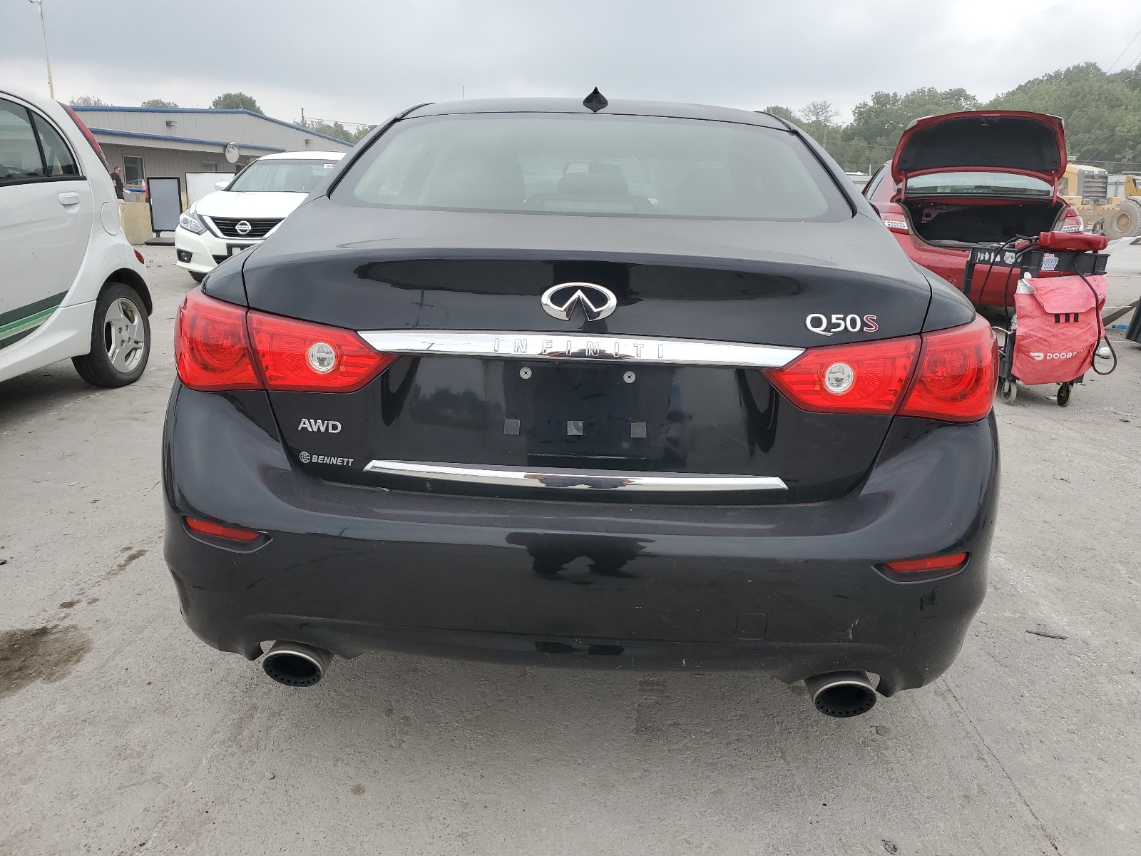 JN1FV7AR2GM450577 2016 Infiniti Q50 Red Sport 400