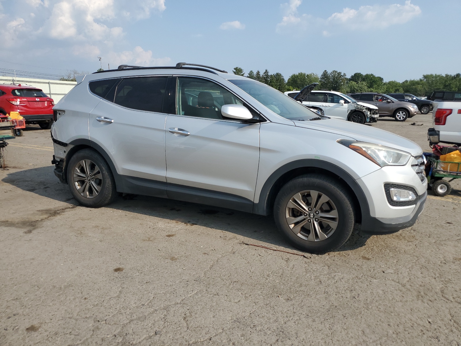 5XYZU3LB8EG157058 2014 Hyundai Santa Fe Sport