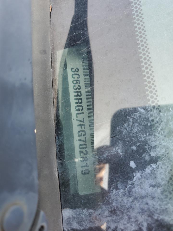 2015 Ram 3500 St VIN: 3C63RRGL7FG702819 Lot: 65918654