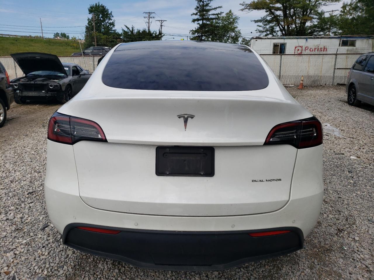 2021 Tesla Model Y VIN: 5YJYGDEE9MF203695 Lot: 69501304