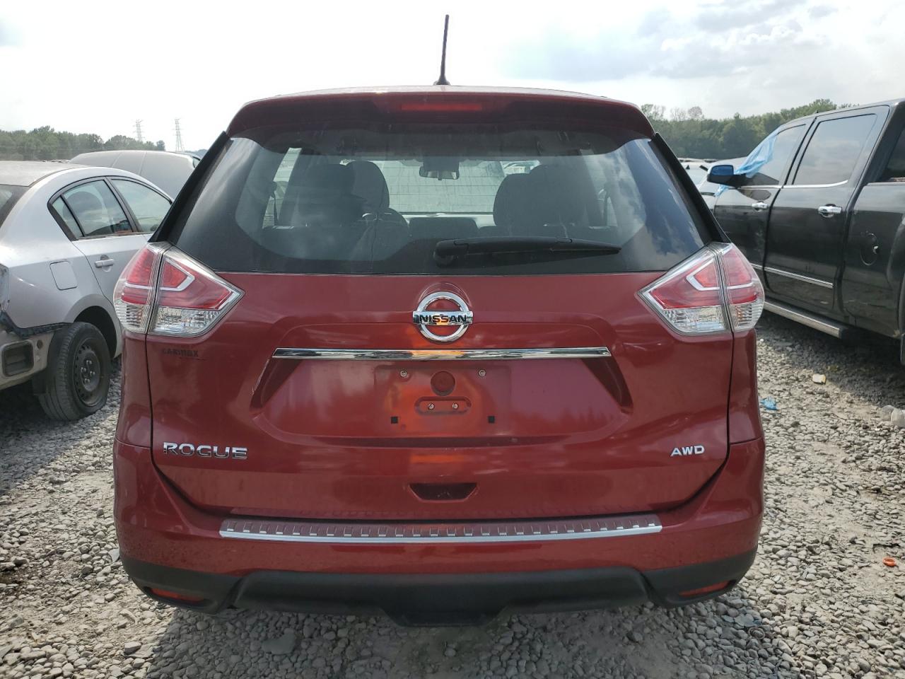 2016 Nissan Rogue S VIN: JN8AT2MV9GW140735 Lot: 65542374