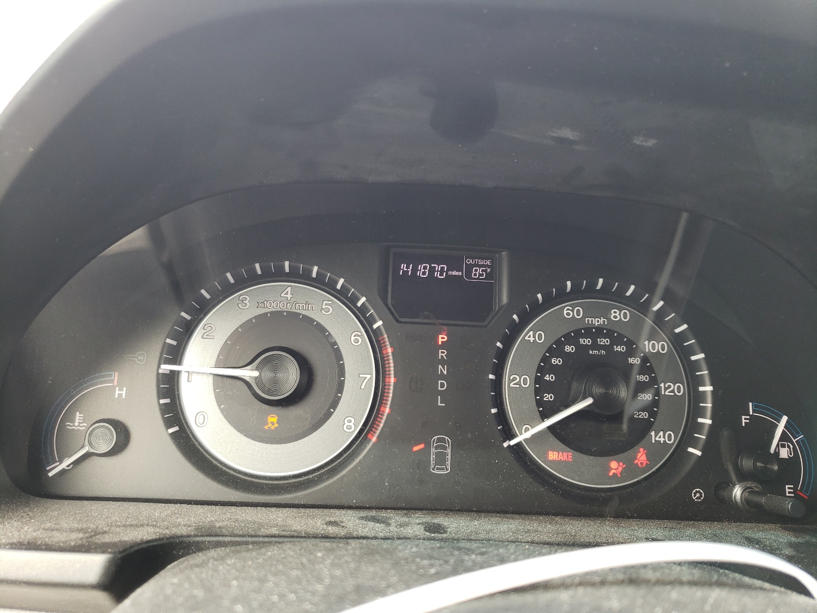 5FNRL5H65CB114375 2012 Honda Odyssey Exl