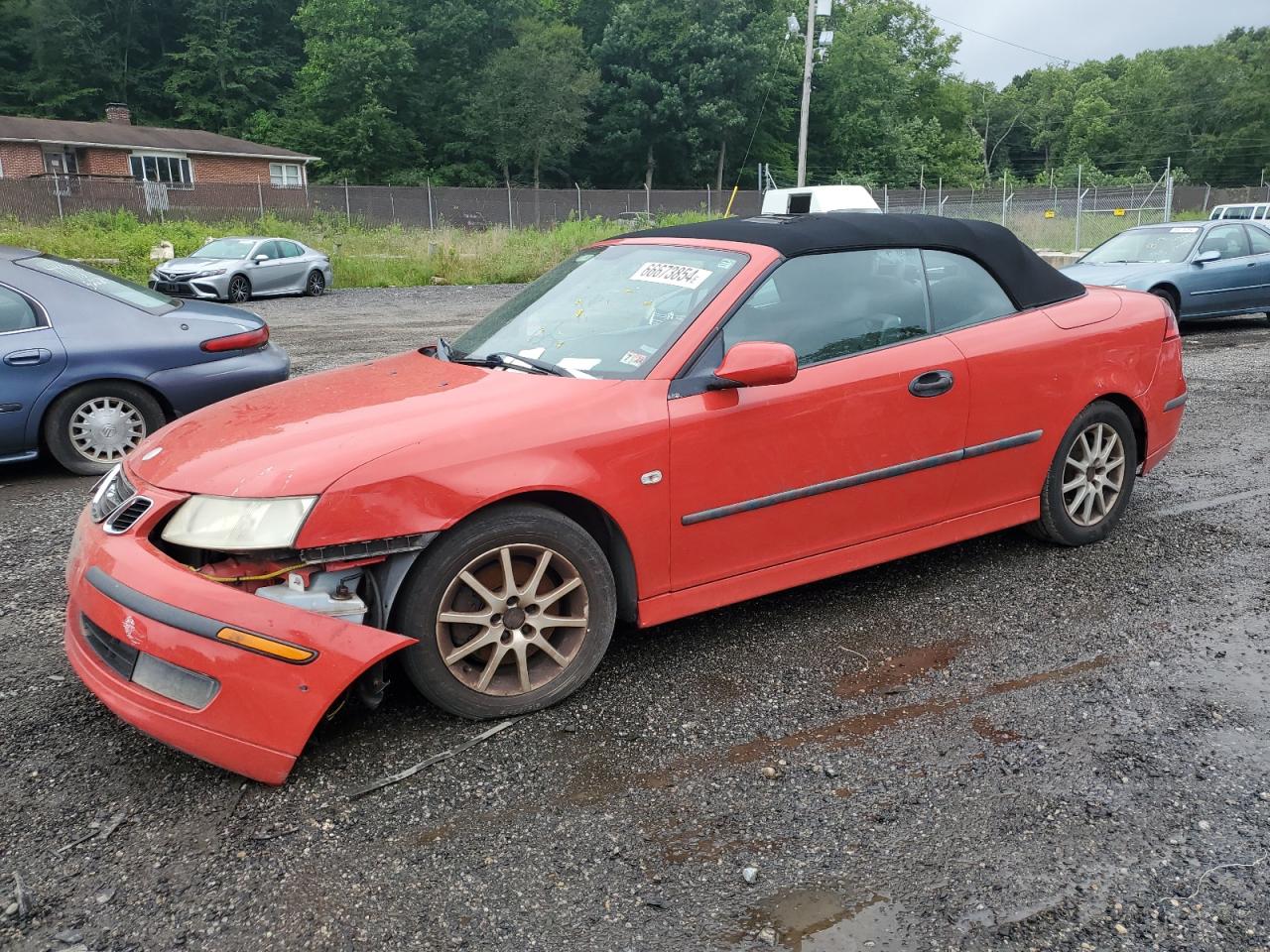 2005 Saab 9-3 Arc VIN: YS3FD79Y356004881 Lot: 66673854