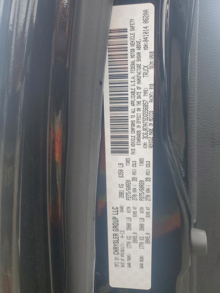 2013 Ram 1500 St VIN: 3C6JR7AT5DG556857 Lot: 65590704