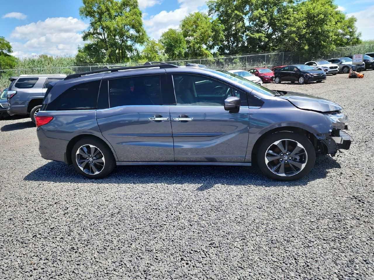 2023 Honda Odyssey Elite VIN: 5FNRL6H91PB001996 Lot: 66585984