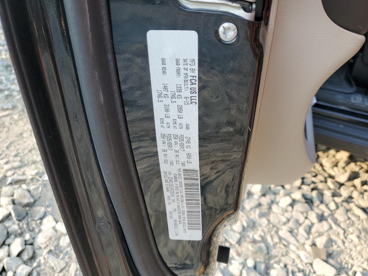 2015 Chrysler Town & Country Touring VIN: 2C4RC1BG1FR726141 Lot: 65865434