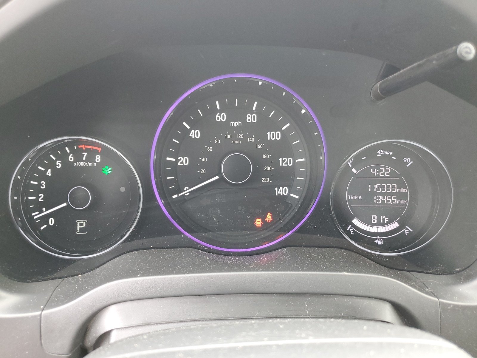 3CZRU5H79GM737693 2016 Honda Hr-V Exl