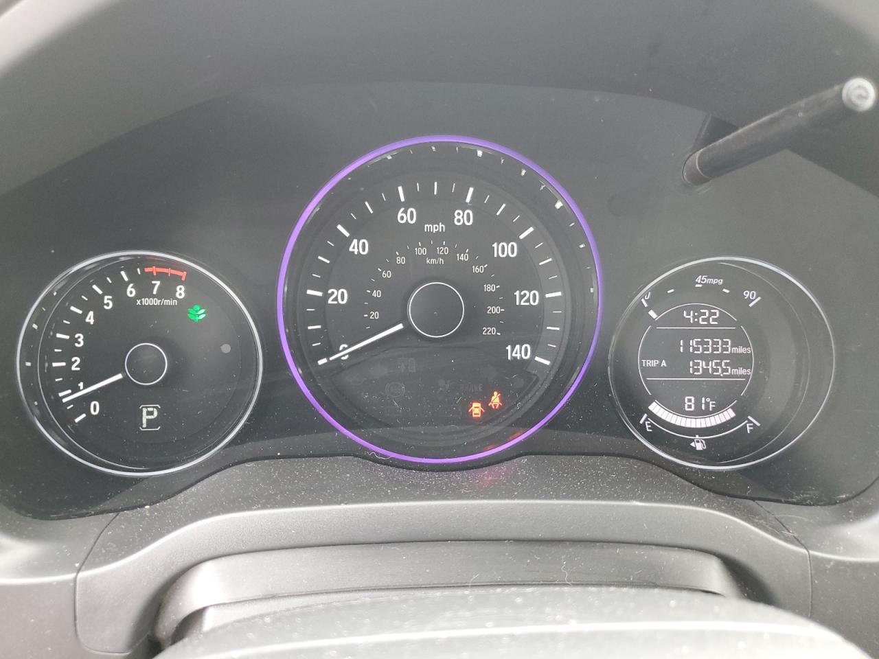 2016 Honda Hr-V Exl VIN: 3CZRU5H79GM737693 Lot: 66350084