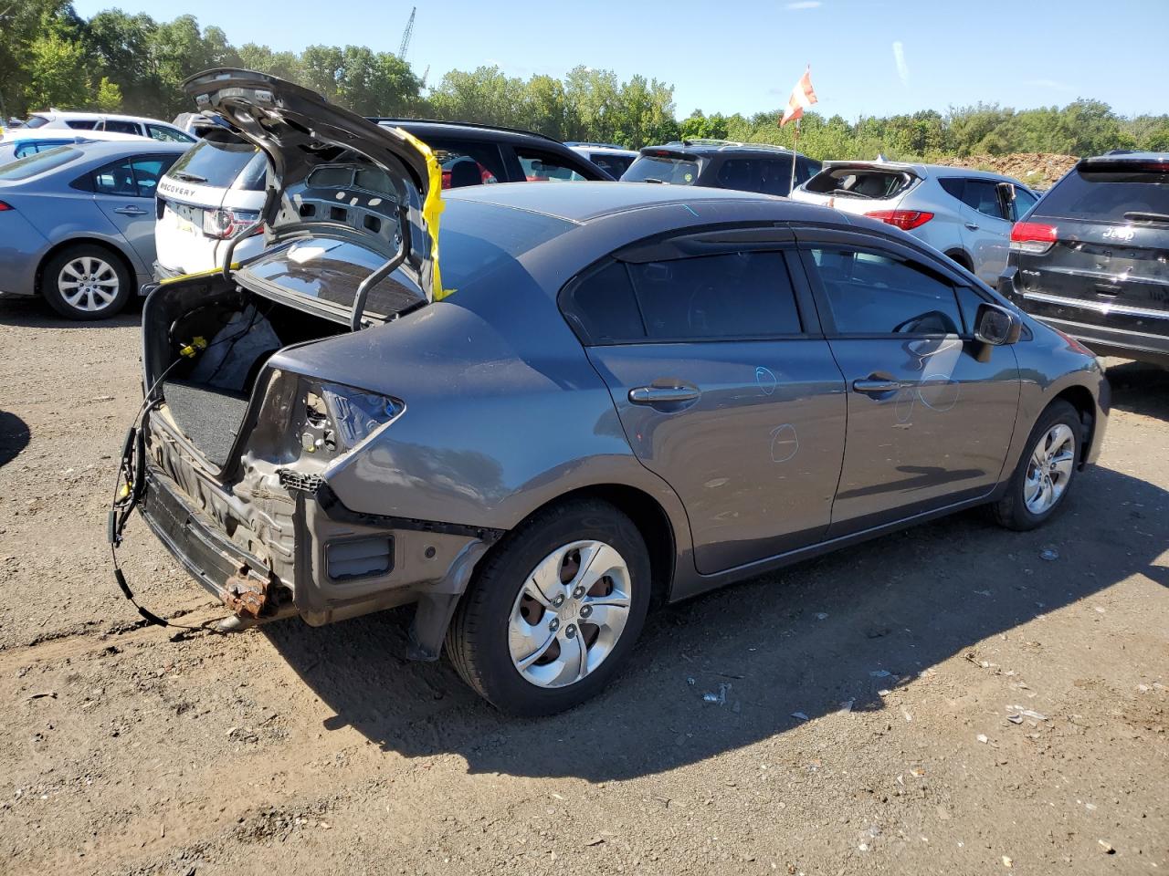 2HGFB2F53EH513590 2014 Honda Civic Lx