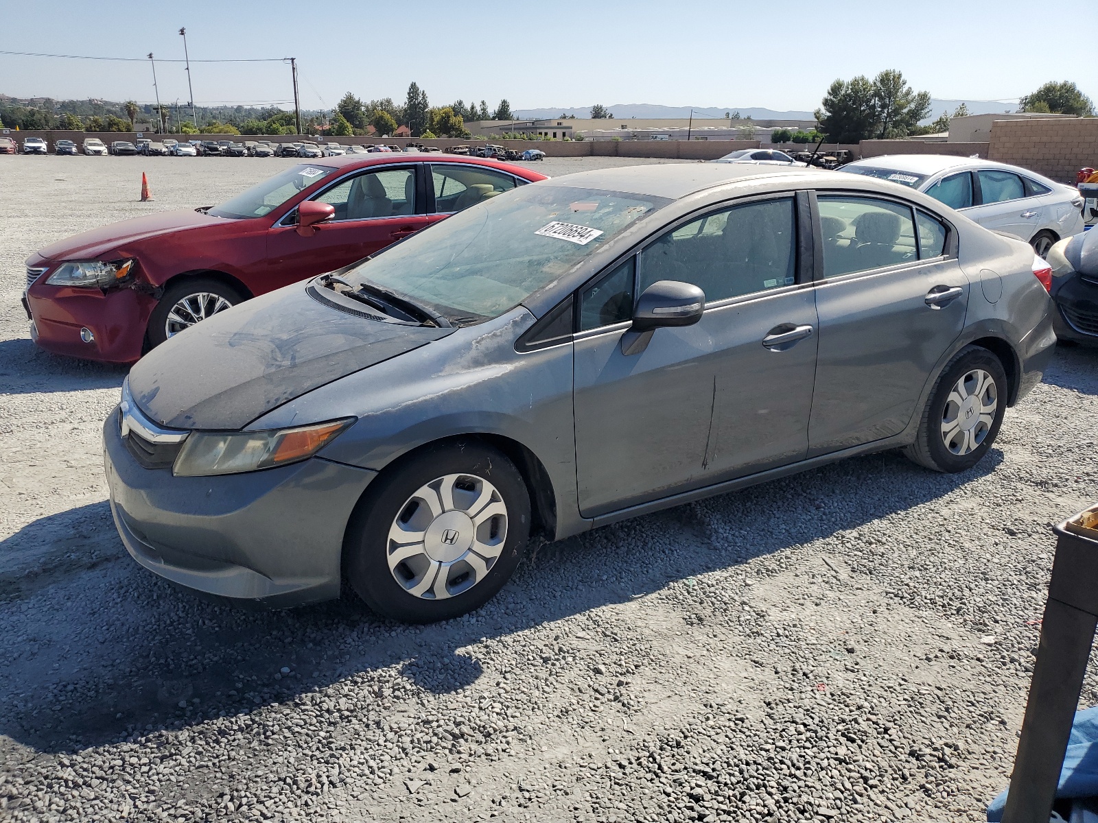 2012 Honda Civic Hybrid vin: JHMFB4F21CS005266