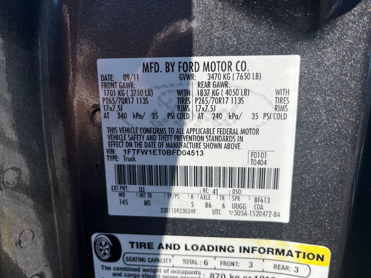 2011 Ford F-150 - Image 10