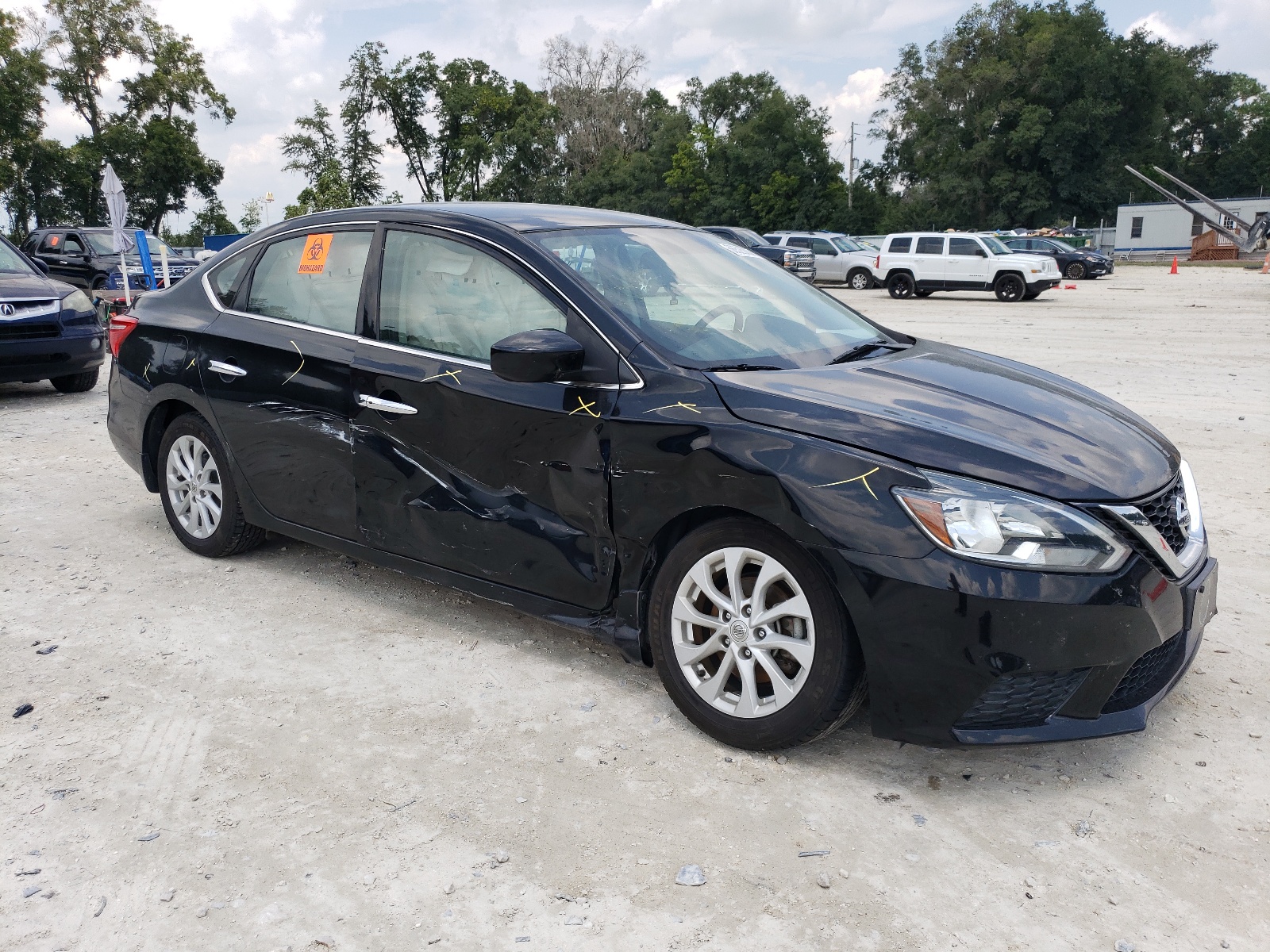 3N1AB7AP9JY277520 2018 Nissan Sentra S