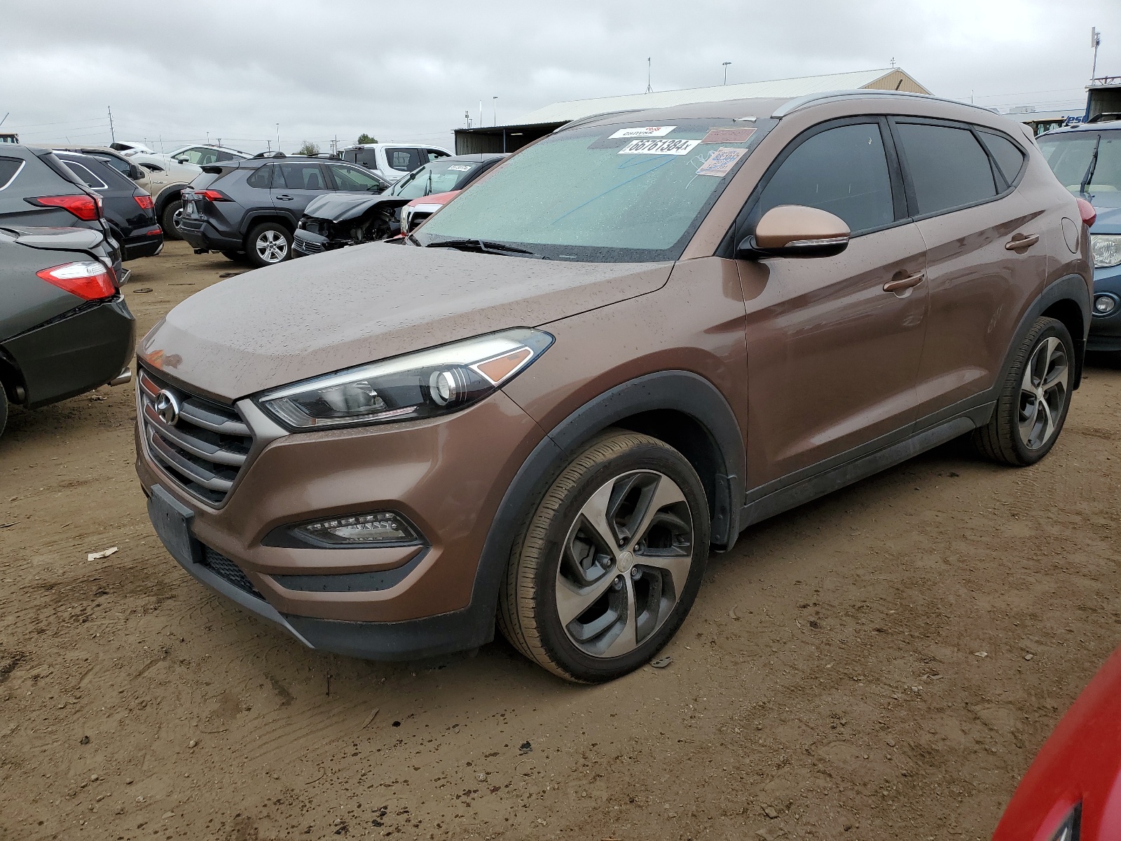 2016 Hyundai Tucson Limited vin: KM8J3CA24GU224710