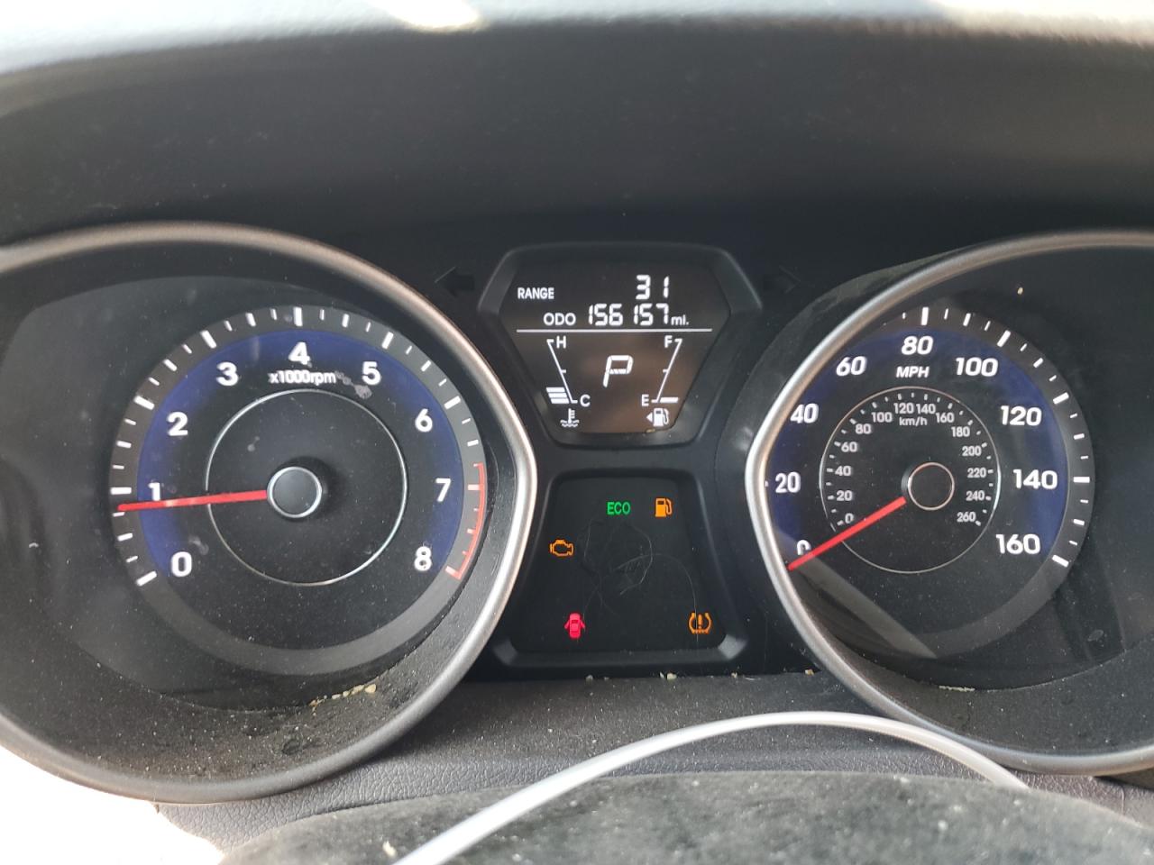 2013 Hyundai Elantra Gls VIN: 5NPDH4AE1DH399893 Lot: 67714144