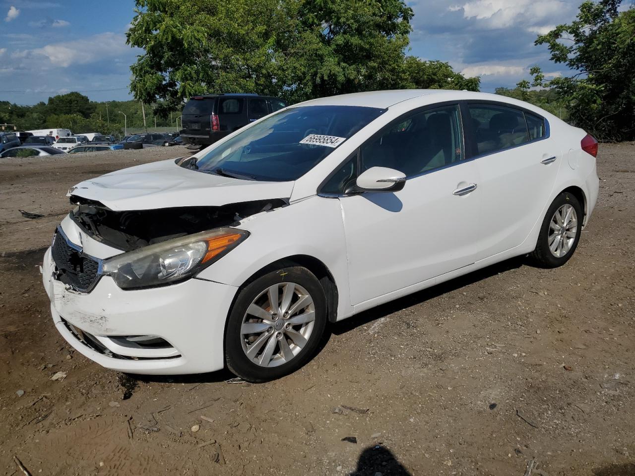 VIN KNAFX4A84E5162528 2014 KIA FORTE no.1