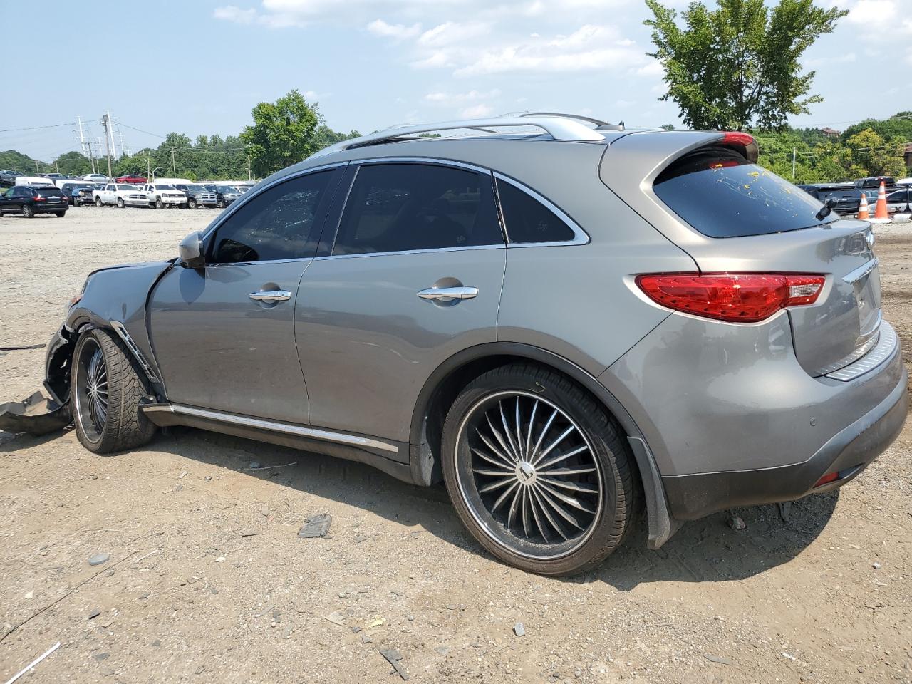 2014 Infiniti Qx70 VIN: JN8CS1MW7EM411850 Lot: 65280684