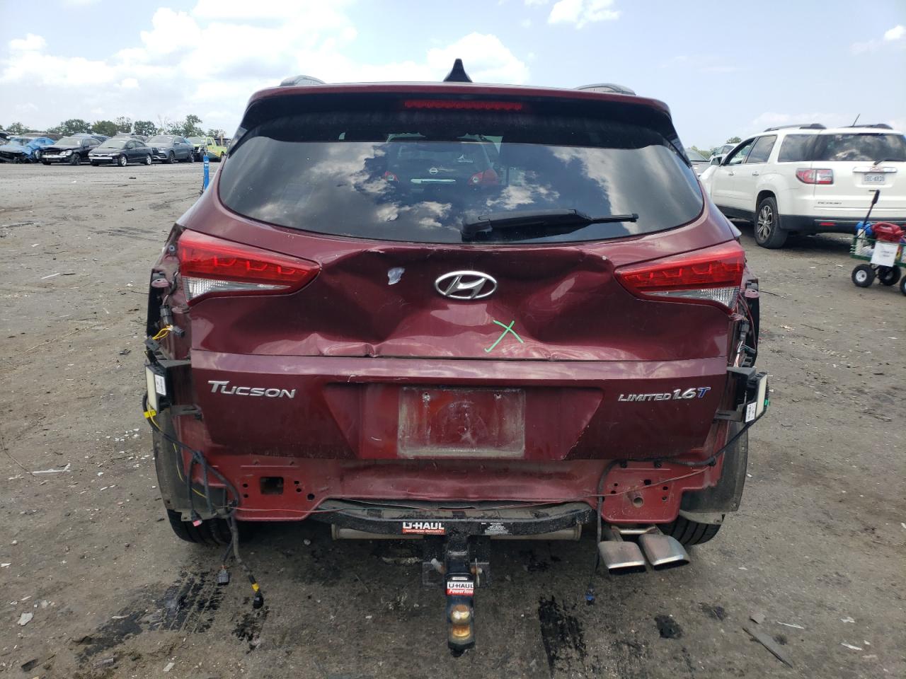 KM8J33A2XGU226445 2016 Hyundai Tucson Limited