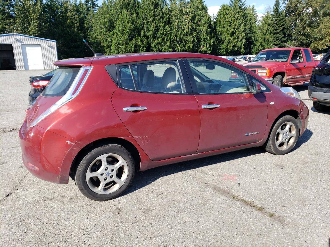2011 Nissan Leaf Sv VIN: JN1AZ0CP1BT001651 Lot: 67584564