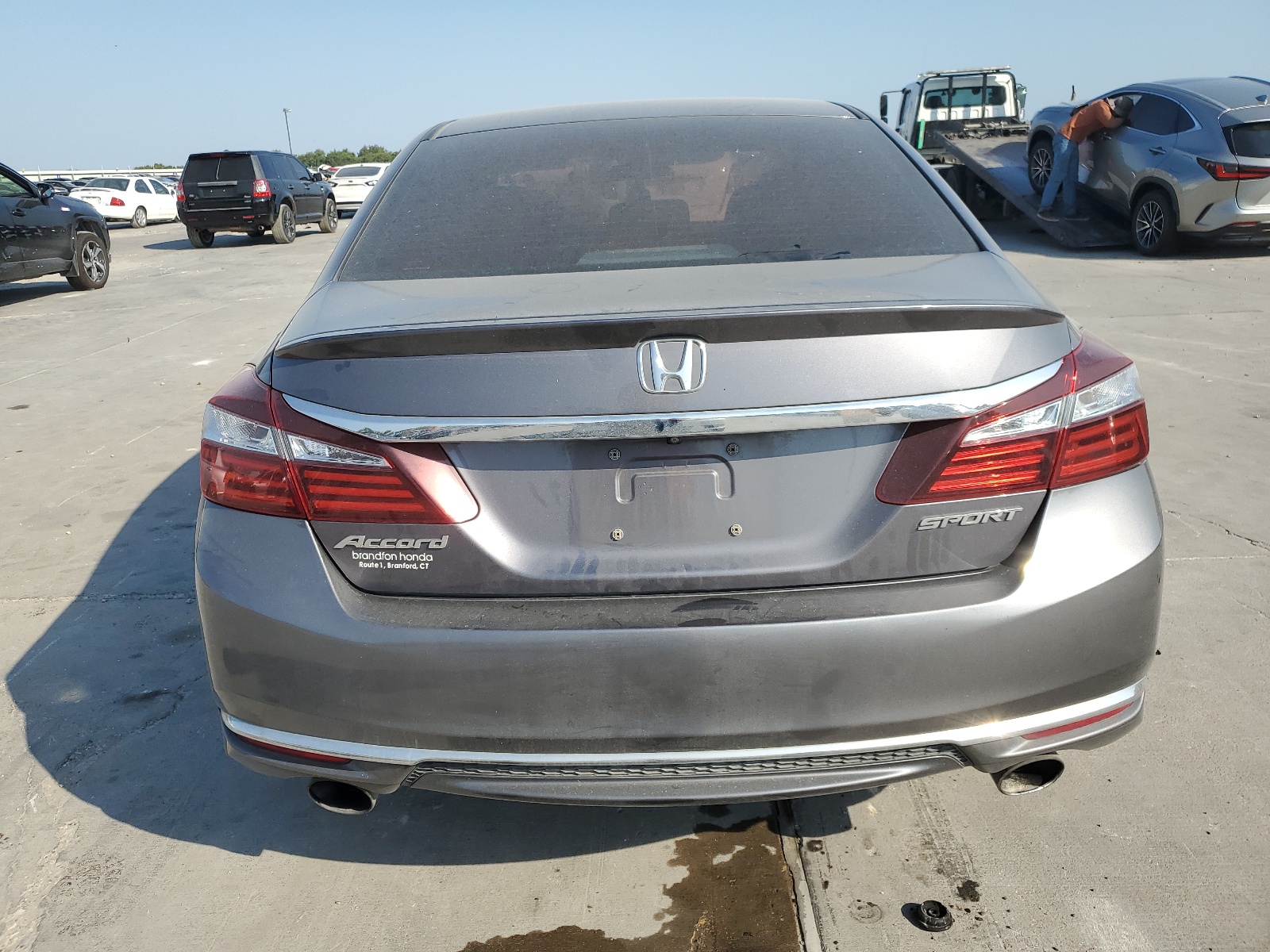 1HGCR2F52GA149341 2016 Honda Accord Sport