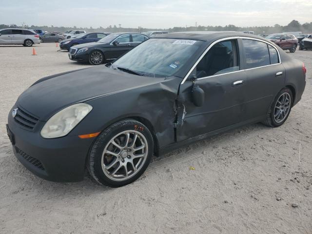 2005 Infiniti G35  de vânzare în Houston, TX - Side