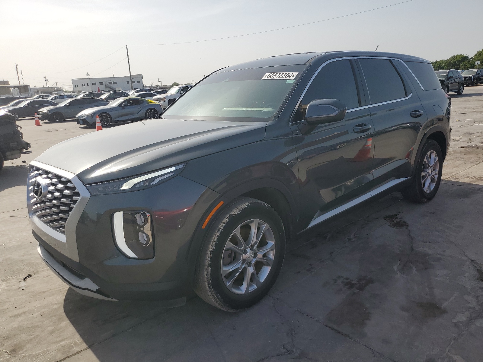 KM8R14HE2NU475916 2022 Hyundai Palisade Se