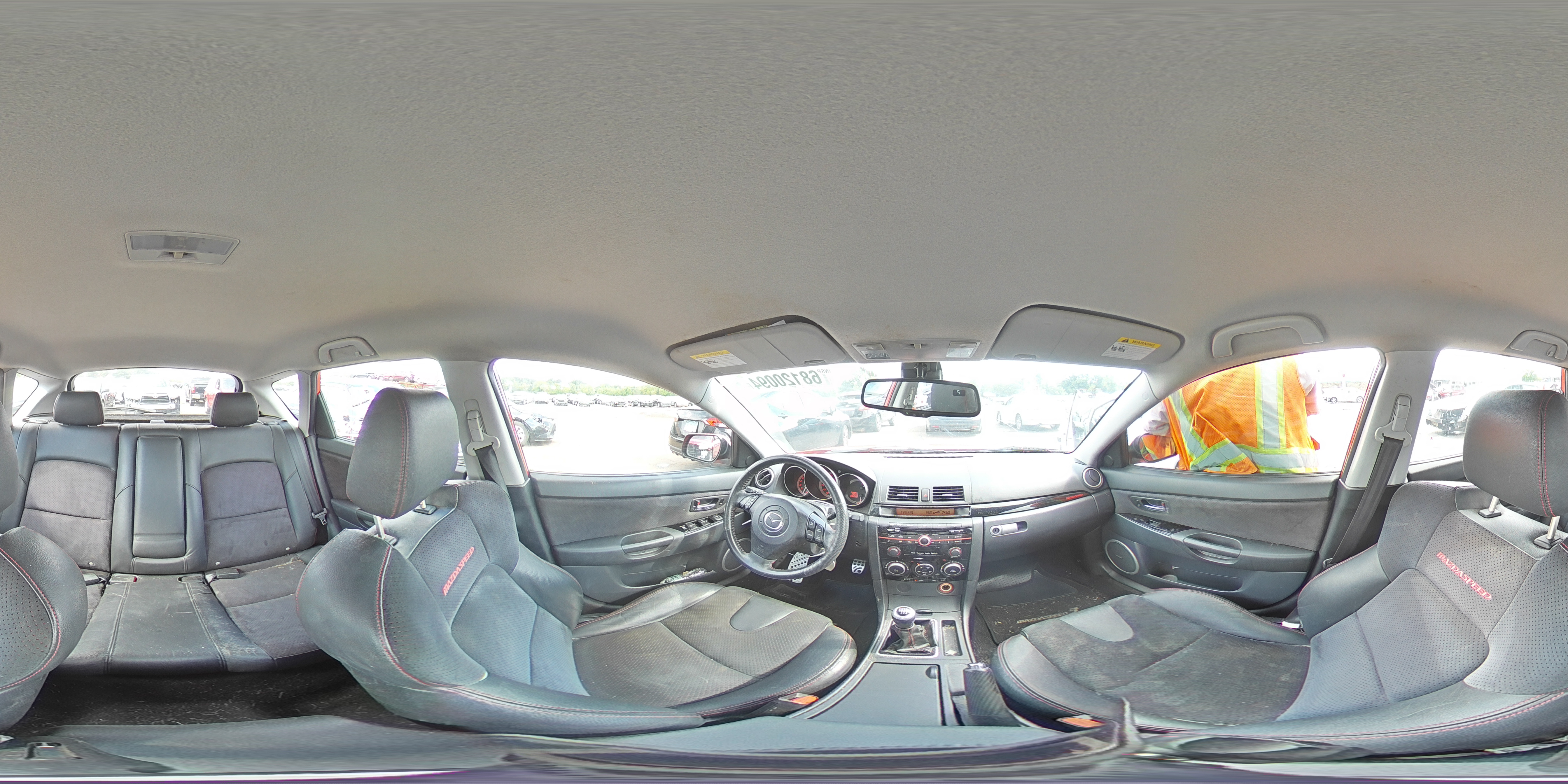 2008 Mazda Speed 3 VIN: JM1BK34M181158547 Lot: 68120094