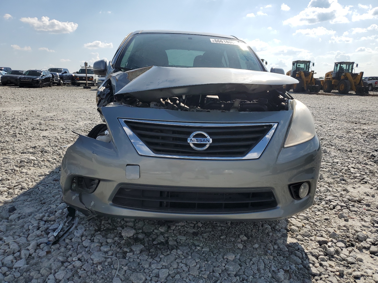 2014 Nissan Versa S vin: 3N1CN7APXEL814947