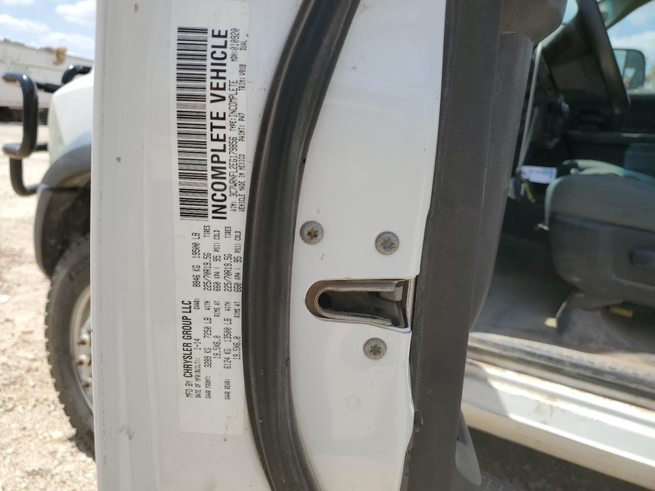 2014 Ram 5500 VIN: 3C7WRNFL2EG179856 Lot: 64944744