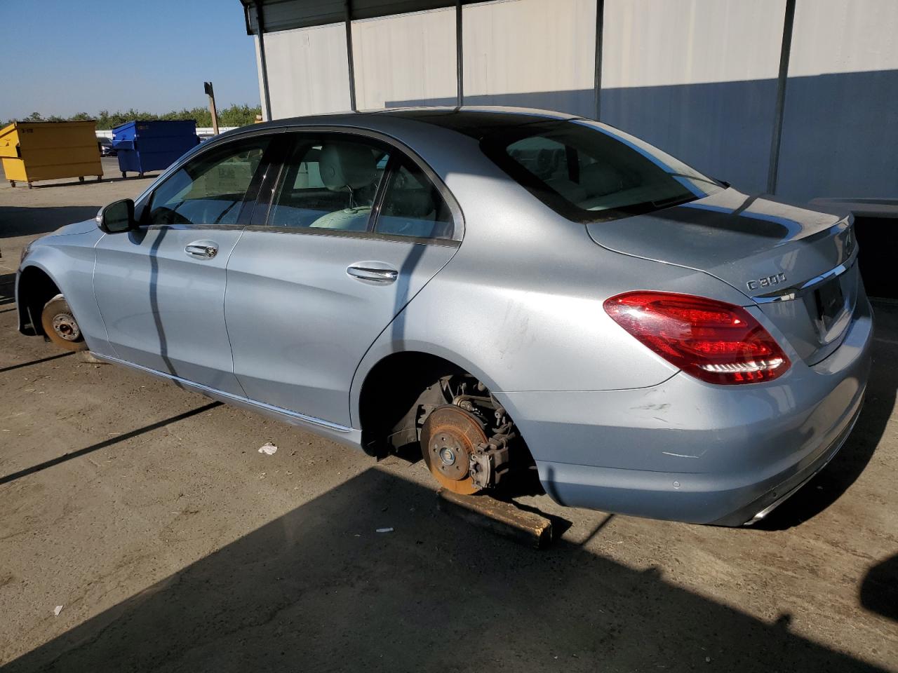 55SWF4JB3FU088339 2015 MERCEDES-BENZ C CLASS - Image 2