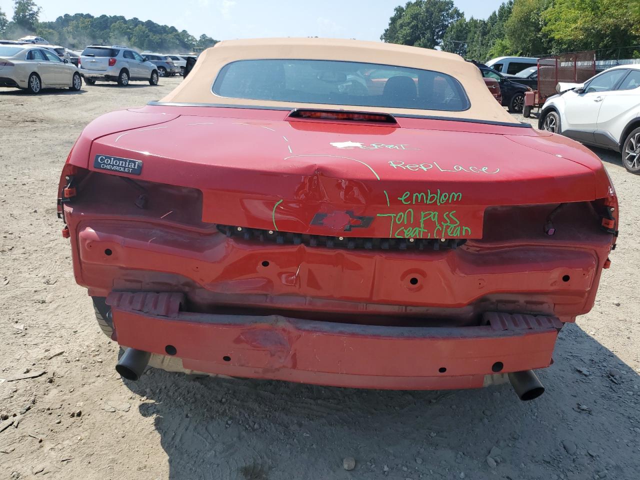 2G1FB3DD1B9201040 2011 Chevrolet Camaro Lt