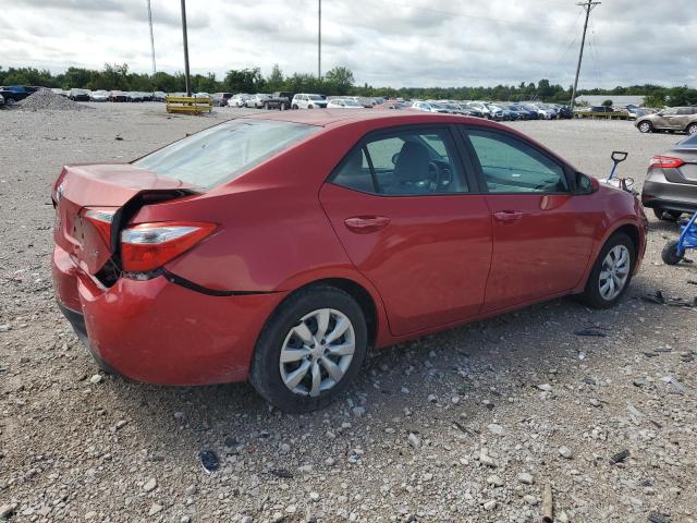 Sedans TOYOTA COROLLA 2016 Red