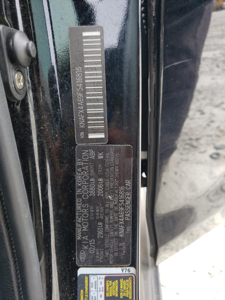 2015 Kia Forte Lx VIN: KNAFX4A69F5416816 Lot: 65612864