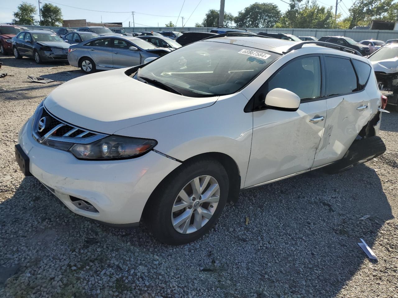 VIN JN8AZ1MW0EW505477 2014 NISSAN MURANO no.1