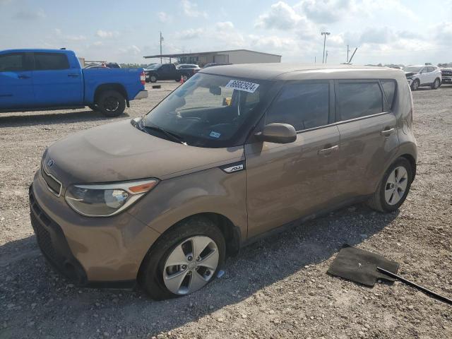  KIA SOUL 2016 tan