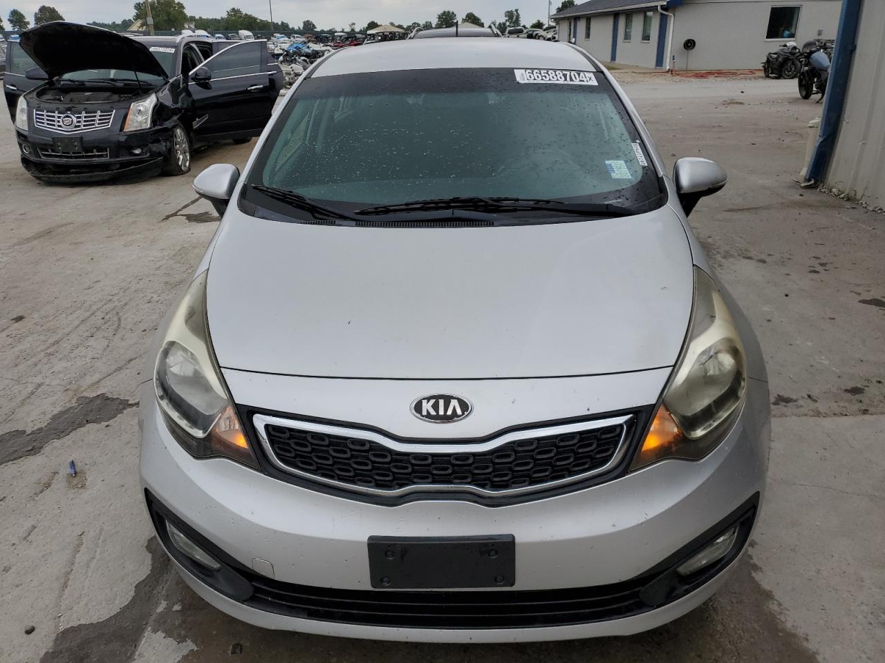 VIN KNADN4A3XE6352927 2014 KIA RIO no.5