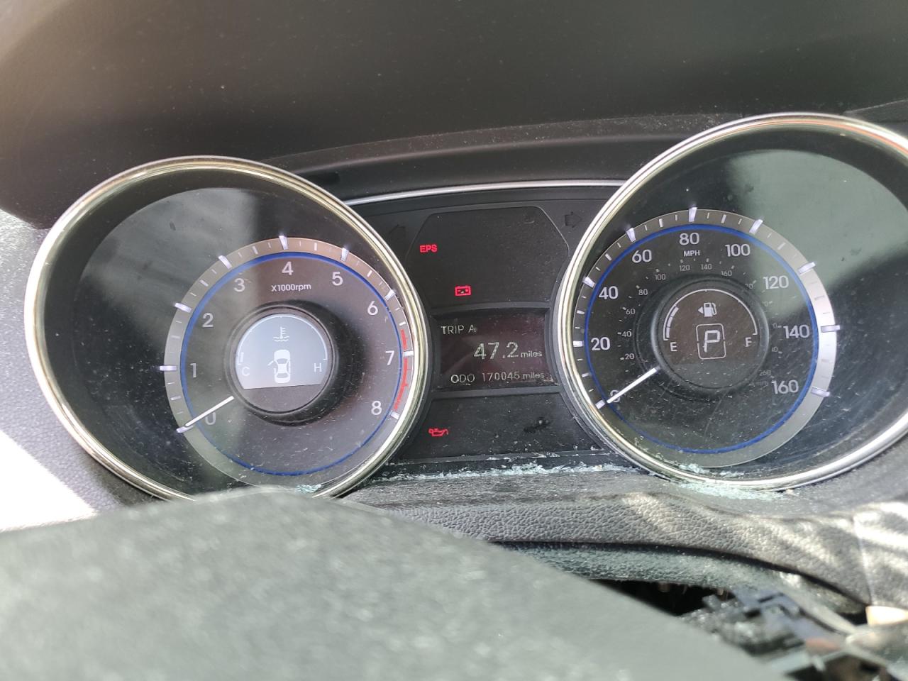 2013 Hyundai Sonata Gls VIN: 5NPEB4AC4DH666299 Lot: 66551104