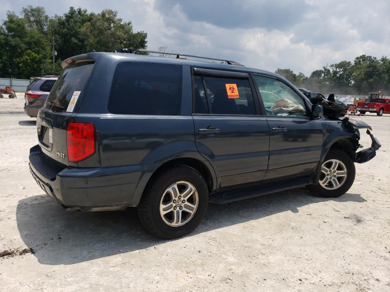 2005 Honda Pilot Exl VIN: 5FNYF18635B017867 Lot: 66739284