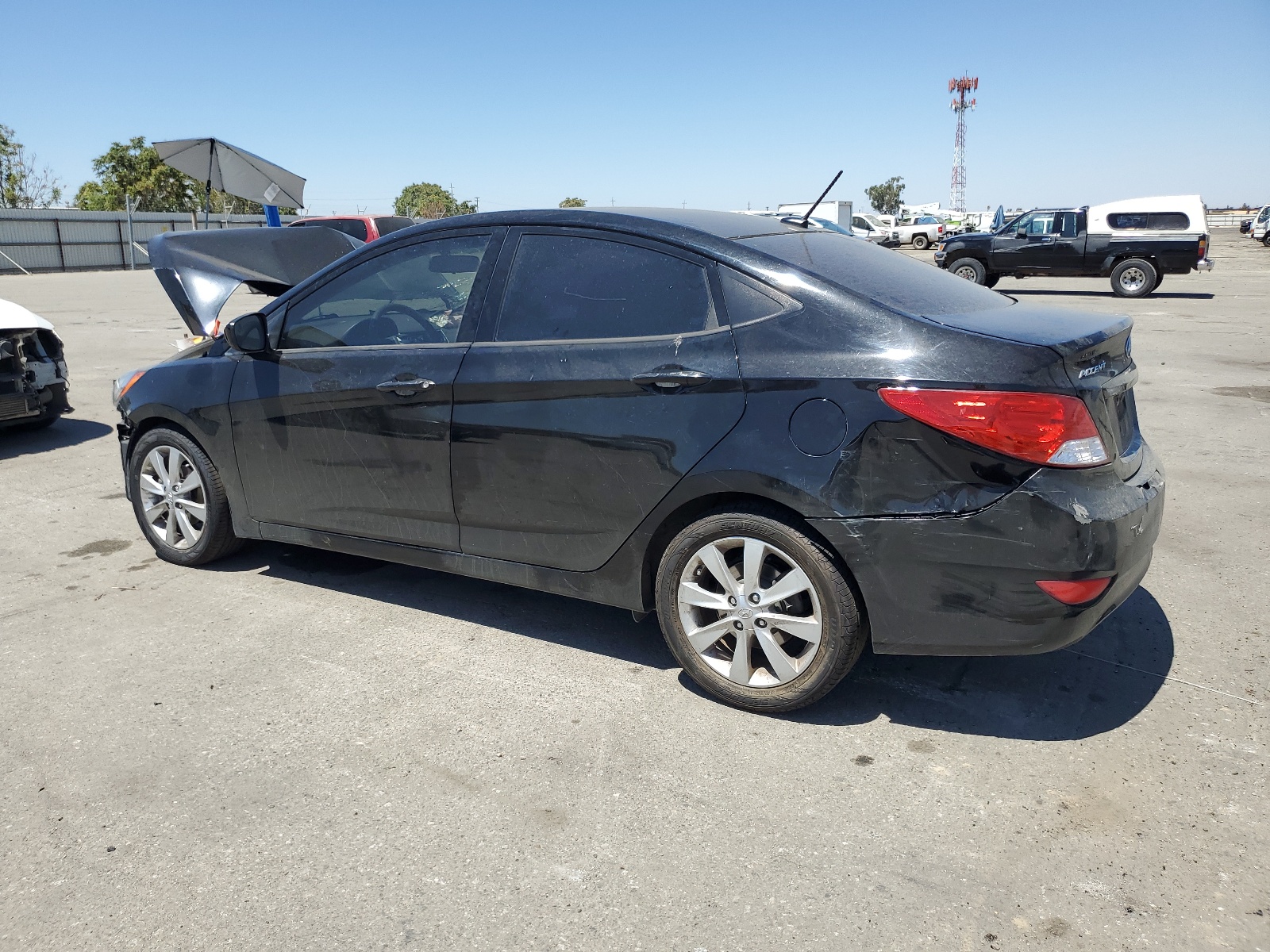 2013 Hyundai Accent Gls vin: KMHCU4AE6DU342372