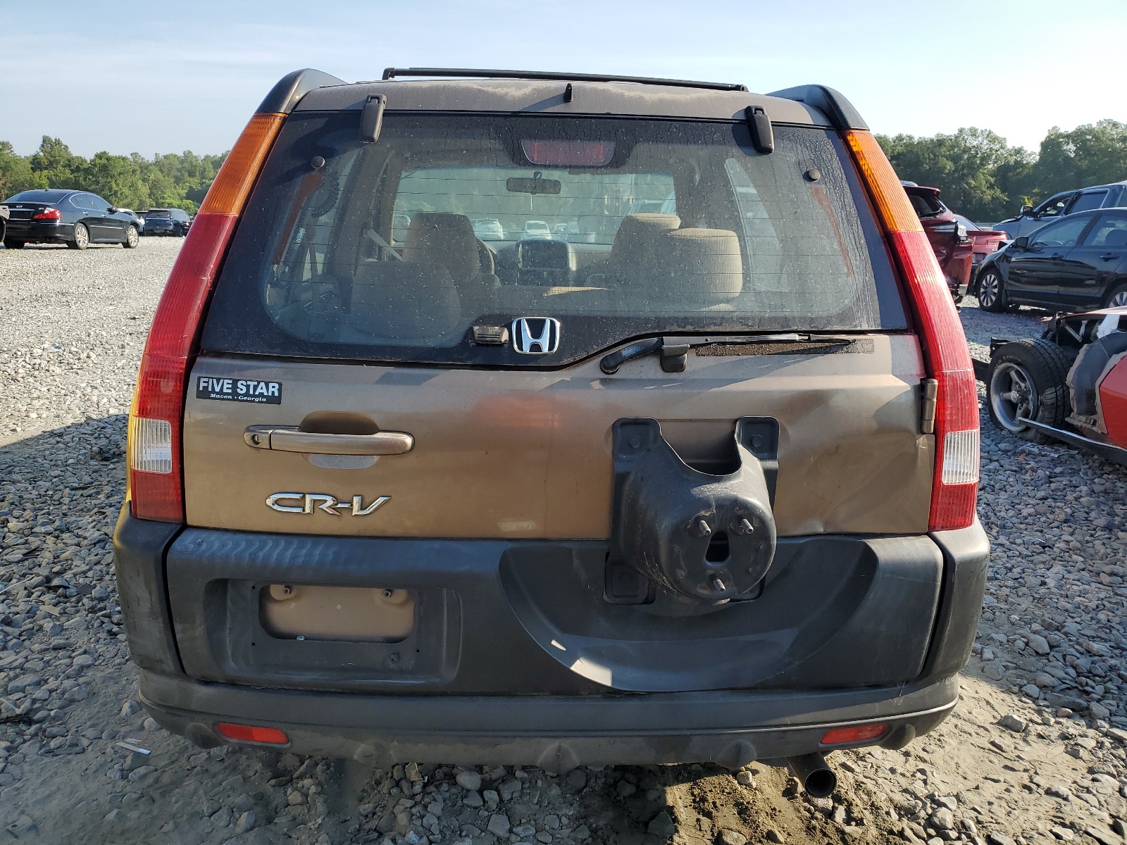 JHLRD68432C022536 2002 Honda Cr-V Lx