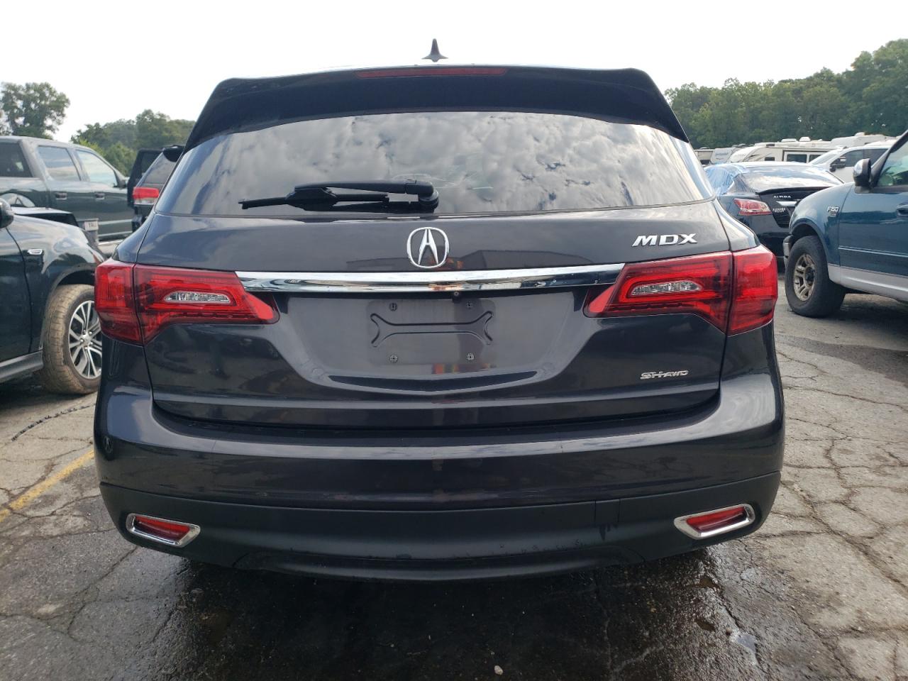 2016 Acura Mdx VIN: 5FRYD4H25GB050388 Lot: 68028954