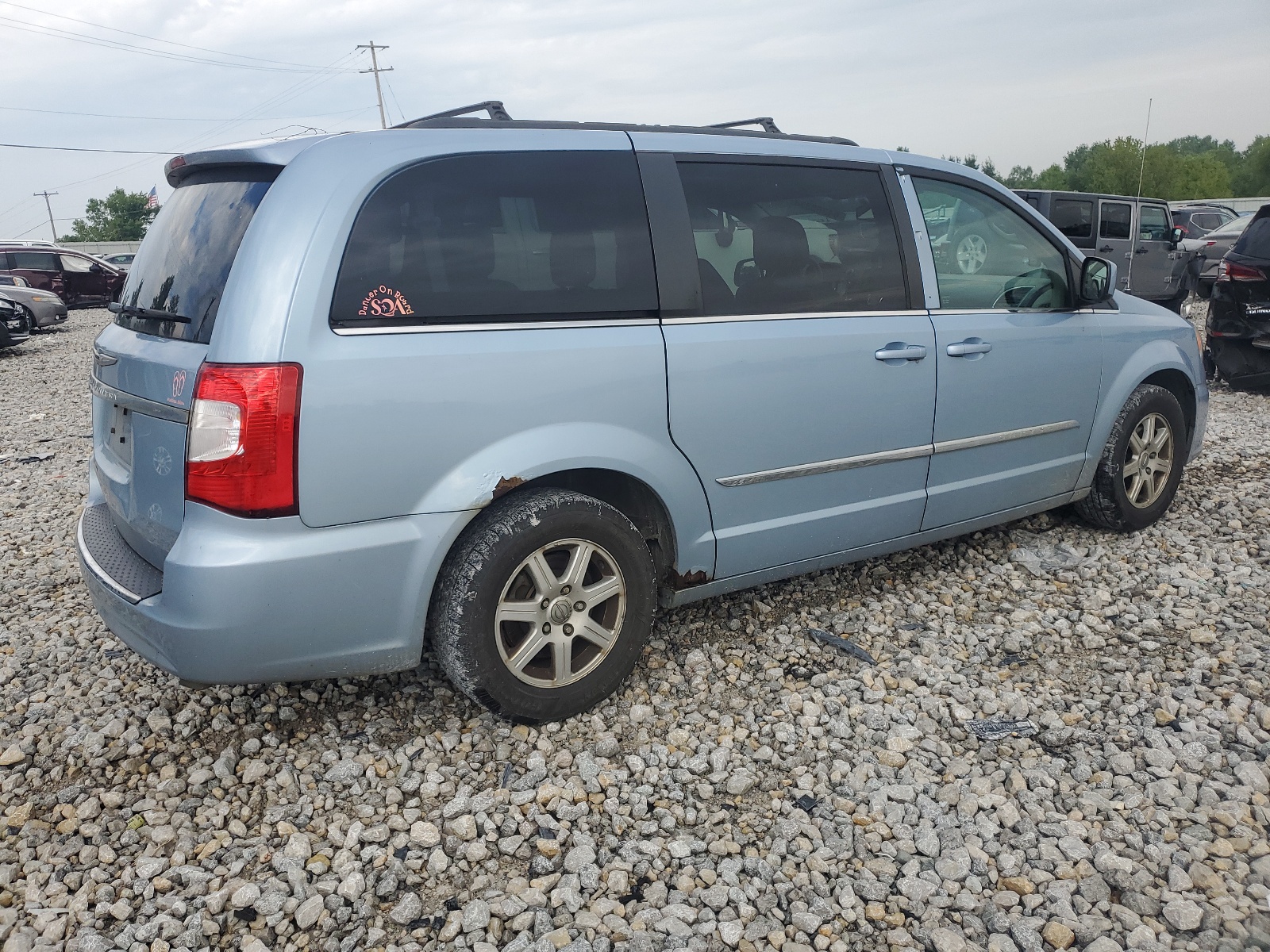 2012 Chrysler Town & Country Touring vin: 2C4RC1BG2CR415653