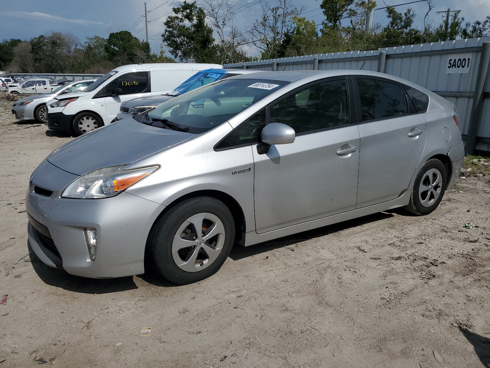 JTDKN3DUXD0345521 2013 Toyota Prius