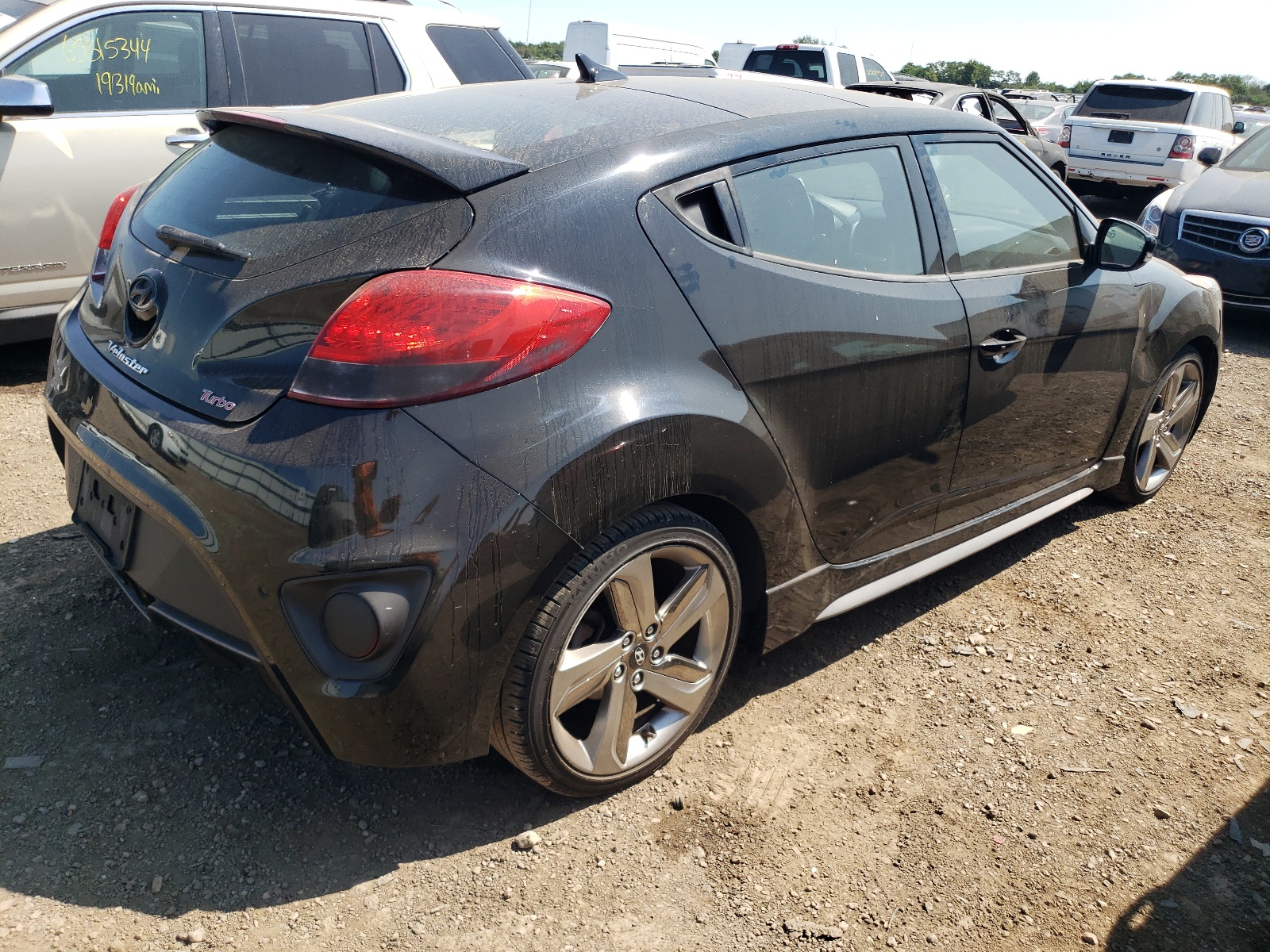 2013 Hyundai Veloster Turbo vin: KMHTC6AE8DU129311