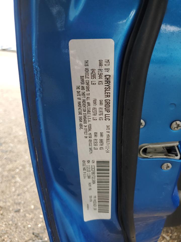 2015 Dodge Dart Sxt VIN: 1C3CDFBB1FD213094 Lot: 65950384