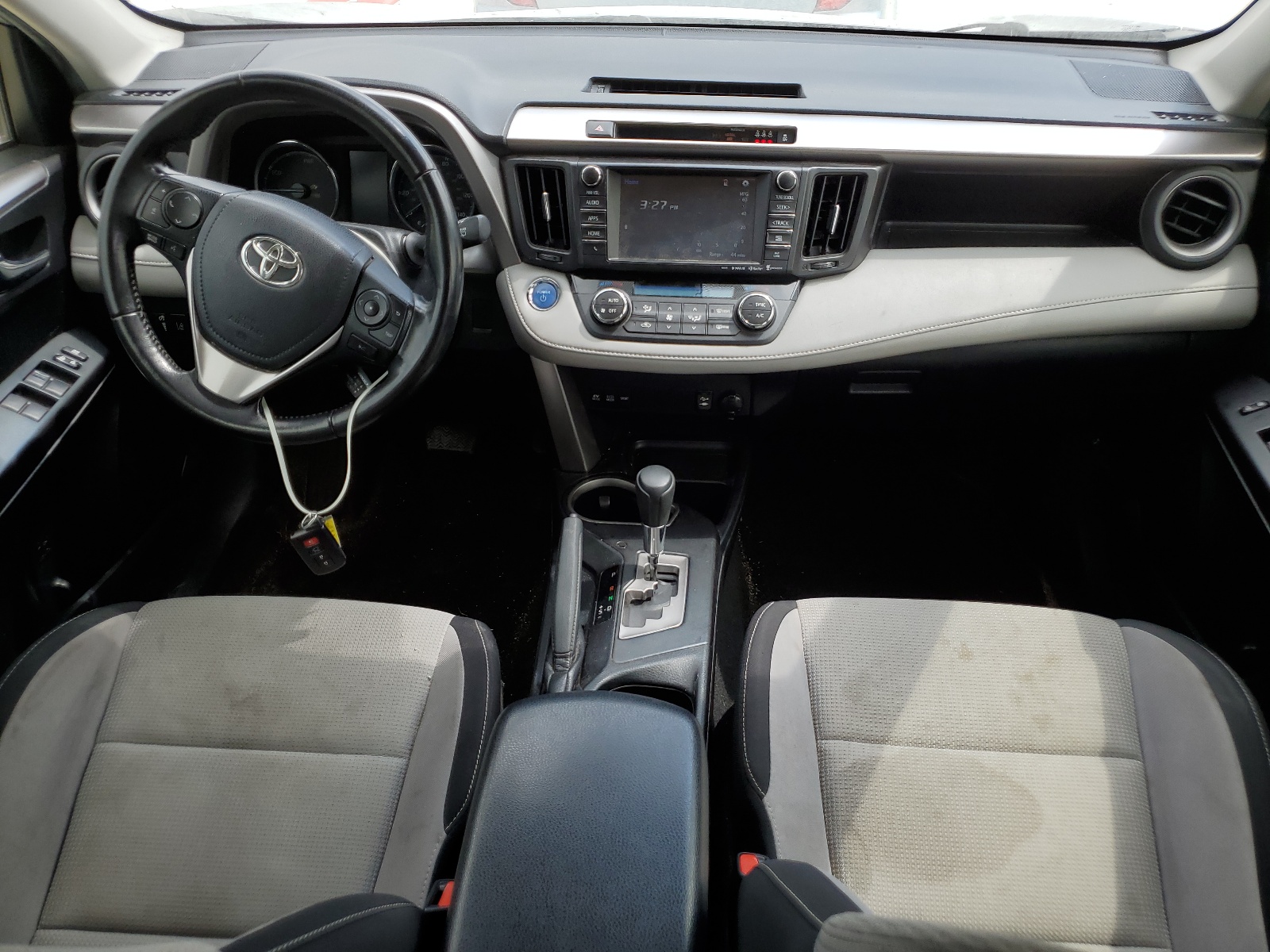 JTMRJREV6HD129104 2017 Toyota Rav4 Hv Le