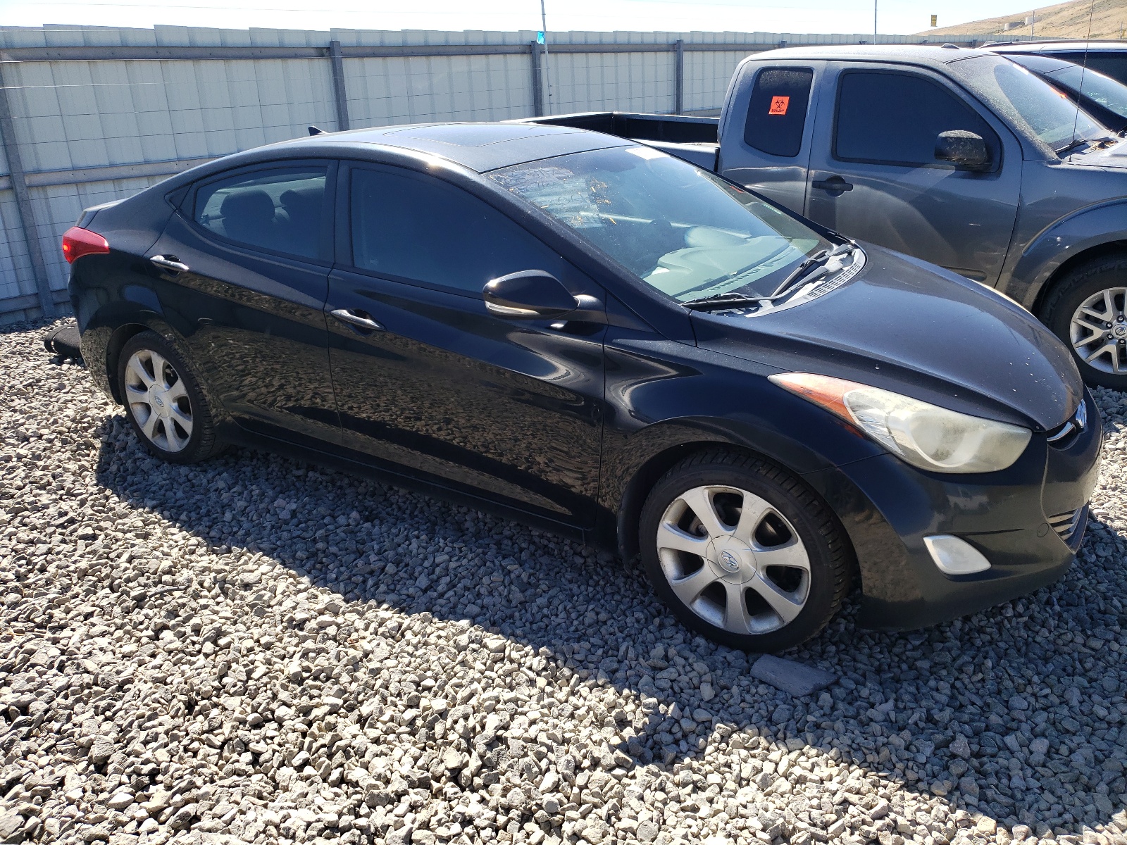 2012 Hyundai Elantra Gls vin: KMHDH4AE0CU281673