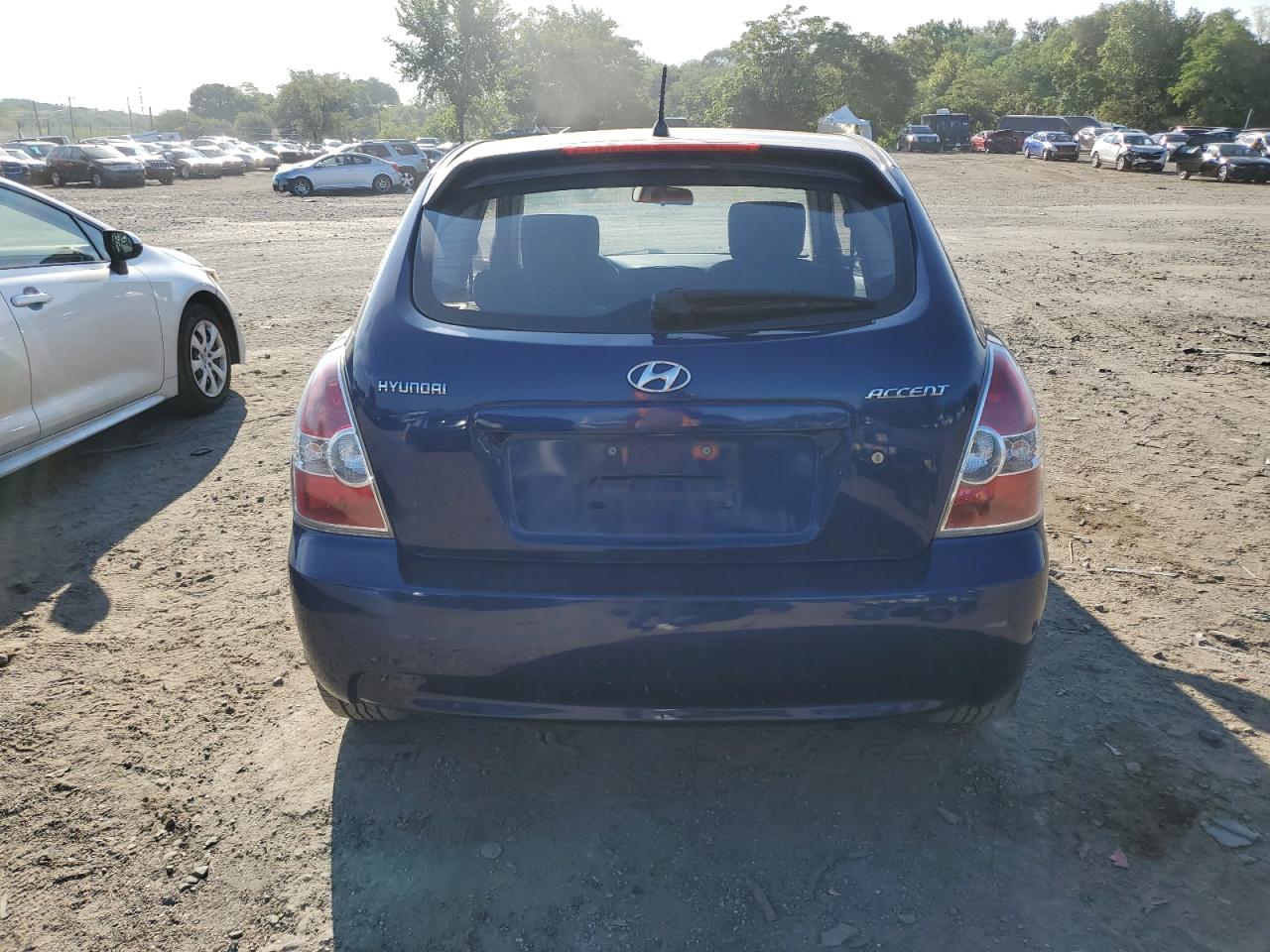 2010 Hyundai Accent Blue VIN: KMHCM3AC3AU182102 Lot: 66624104