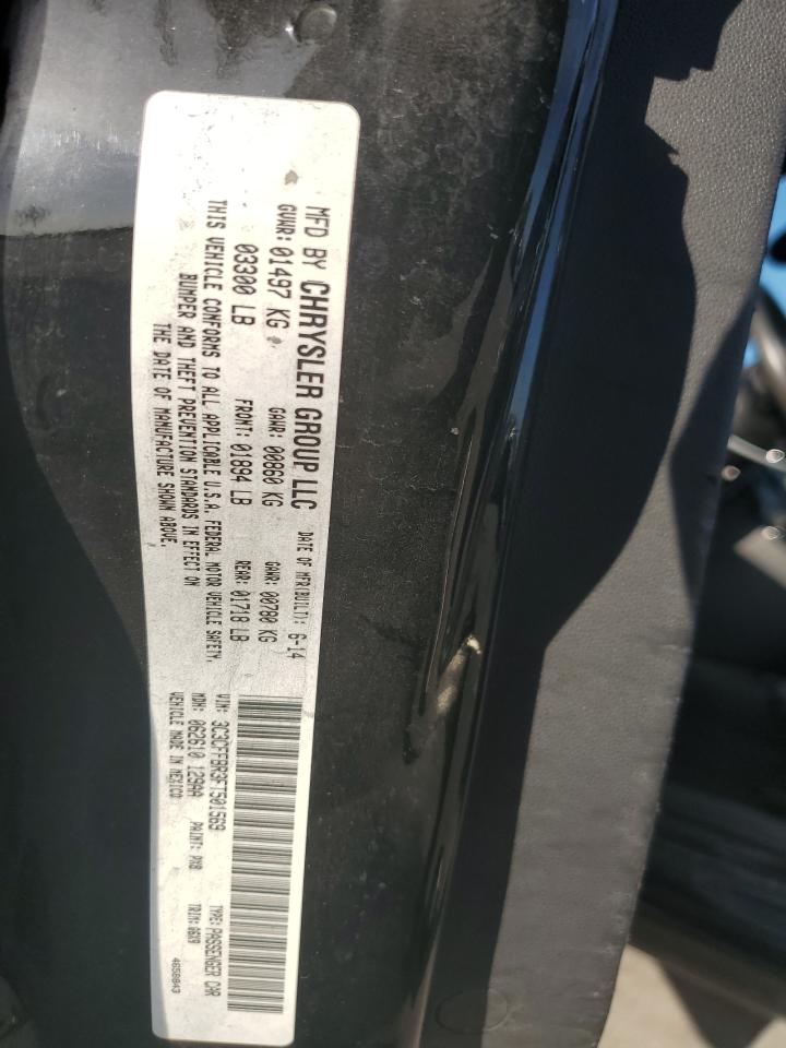 2015 Fiat 500 Sport VIN: 3C3CFFBR3FT501569 Lot: 67543064